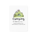 Camping Playing Cards