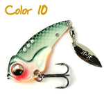 Fishing Lure 55 60mm 13g 17g Sinking Tail Spinner Baits for Bass