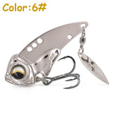 Fishing Lure 55 60mm 13g 17g Sinking Tail Spinner Baits for Bass