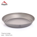 Widesea Ultralight Titanium Tableware