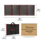 Dokio 200w 18v Portable Foldable Solar Panel