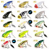 Fishing Lure 55 60mm 13g 17g Sinking Tail Spinner Baits for Bass