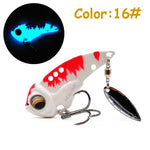 Fishing Lure 55 60mm 13g 17g Sinking Tail Spinner Baits for Bass