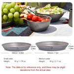 Widesea Ultralight Titanium Tableware