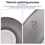 Widesea Ultralight Titanium Tableware