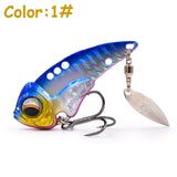 Fishing Lure 55 60mm 13g 17g Sinking Tail Spinner Baits for Bass