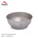 Widesea Ultralight Titanium Tableware