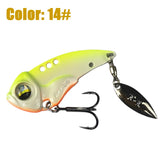 Fishing Lure 55 60mm 13g 17g Sinking Tail Spinner Baits for Bass