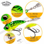 Fishing Lure 55 60mm 13g 17g Sinking Tail Spinner Baits for Bass