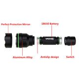 Tactical Light Green/Red/White LED Hunting Flashlight