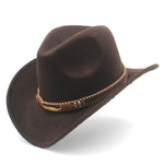 New Product! Fashion Wool Cowboy Hats 