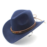 New Product! Fashion Wool Cowboy Hats 