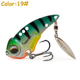 Fishing Lure 55 60mm 13g 17g Sinking Tail Spinner Baits for Bass