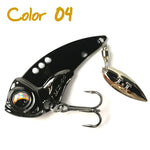 Fishing Lure 55 60mm 13g 17g Sinking Tail Spinner Baits for Bass