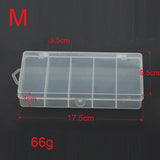 5 Compartments Fishing Tackle Box Plastic Waterproof Fishing Equipment