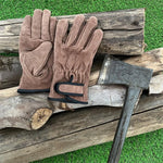 Leather Work Gloves - Single or Double Layer