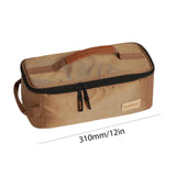 Camping Bag Cutlery Pouch Large Capacity Tableware Handbag Portable for Outdoor Picnic Carring Case Travel Supplies