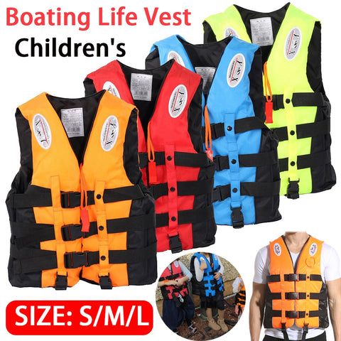 Professional Children Life Vest Waistcoats Inflatable Swimming Neoprene Life Jacket