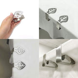 Decorative Stainless Steel Tablecloth Clips (4 Piece Set)