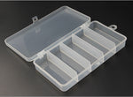 5 Compartments Fishing Tackle Box Plastic Waterproof Fishing Equipment