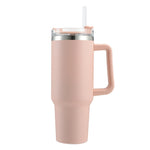 Colorful Travel Tumbler with Straw (40 oz Mug) Stainless Steel