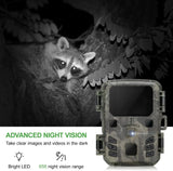 2-Pack Outdoor Mini Hunting Camera 20MP 1080P Infrared Night