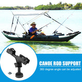 Adjustable Raft Rod Holder Pole Mount Fishing Rod Holder