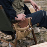 For Camping Chair Armrest Hanging Bag with 4 Pockets