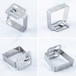 Decorative Stainless Steel Tablecloth Clips (4 Piece Set)