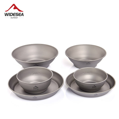 Widesea Ultralight Titanium Tableware