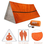 Survival tent, emergency shelter. Thermal Blanket SOS Sleeping Bag