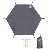 Hexagonal Tent Footprint Ultralight Waterproof